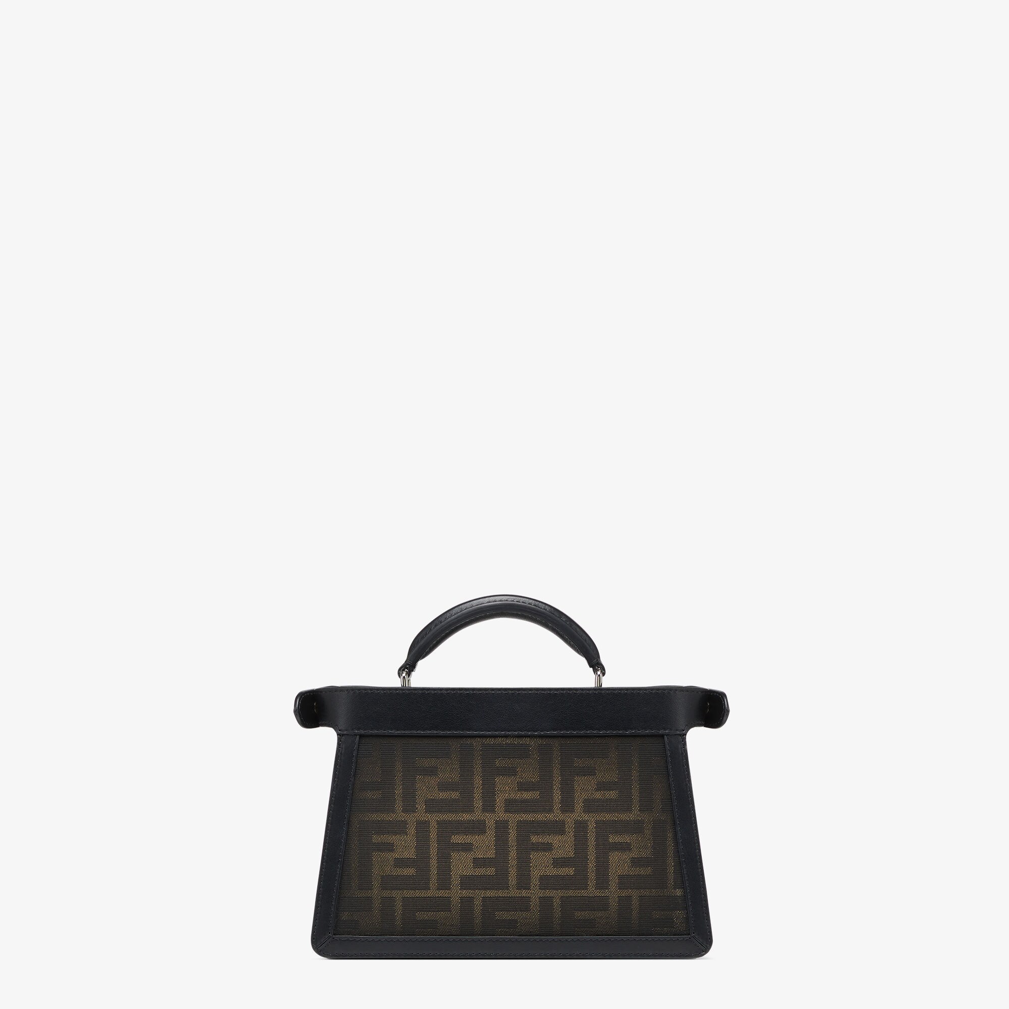 Fendi FFロゴトートバッグ ブラウン/ブラック-公式通販サイトです