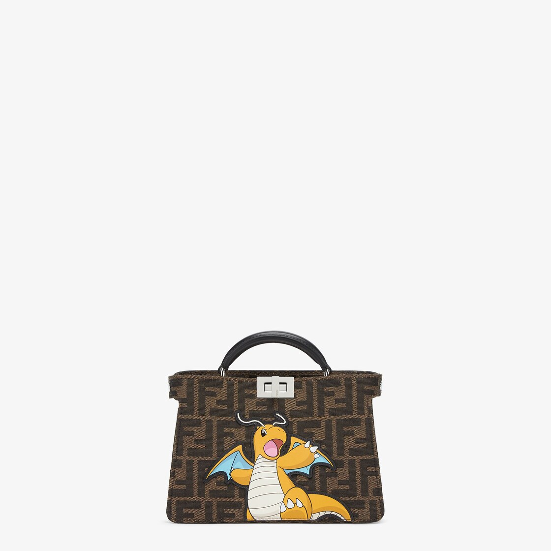 Peekaboo ISeeU X-Cross - FENDI x FRGMT x POKÉMON brown FF fabric 