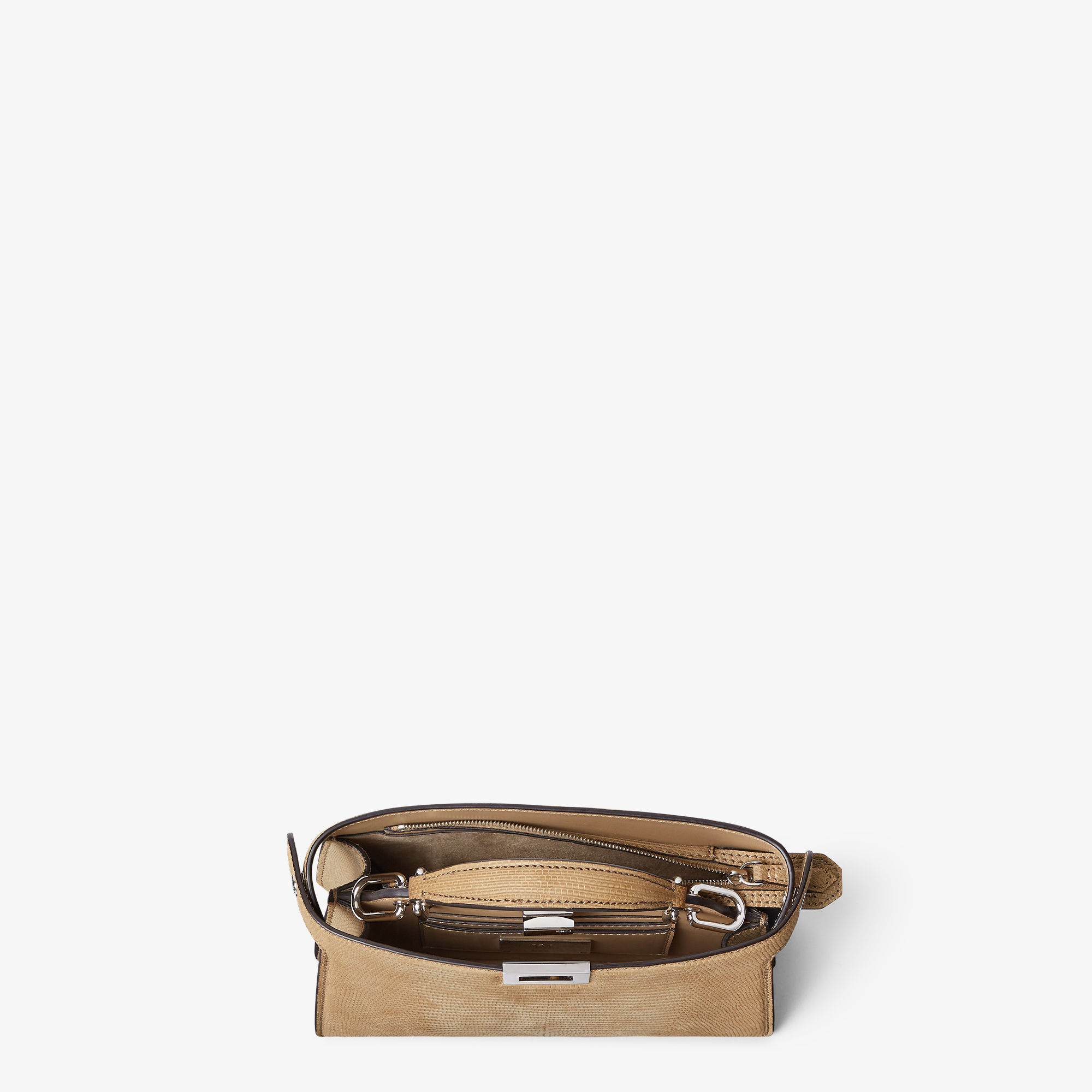 ピーカブー ISeeU エックスクロス プレシャスレザー ベージュ | Fendi