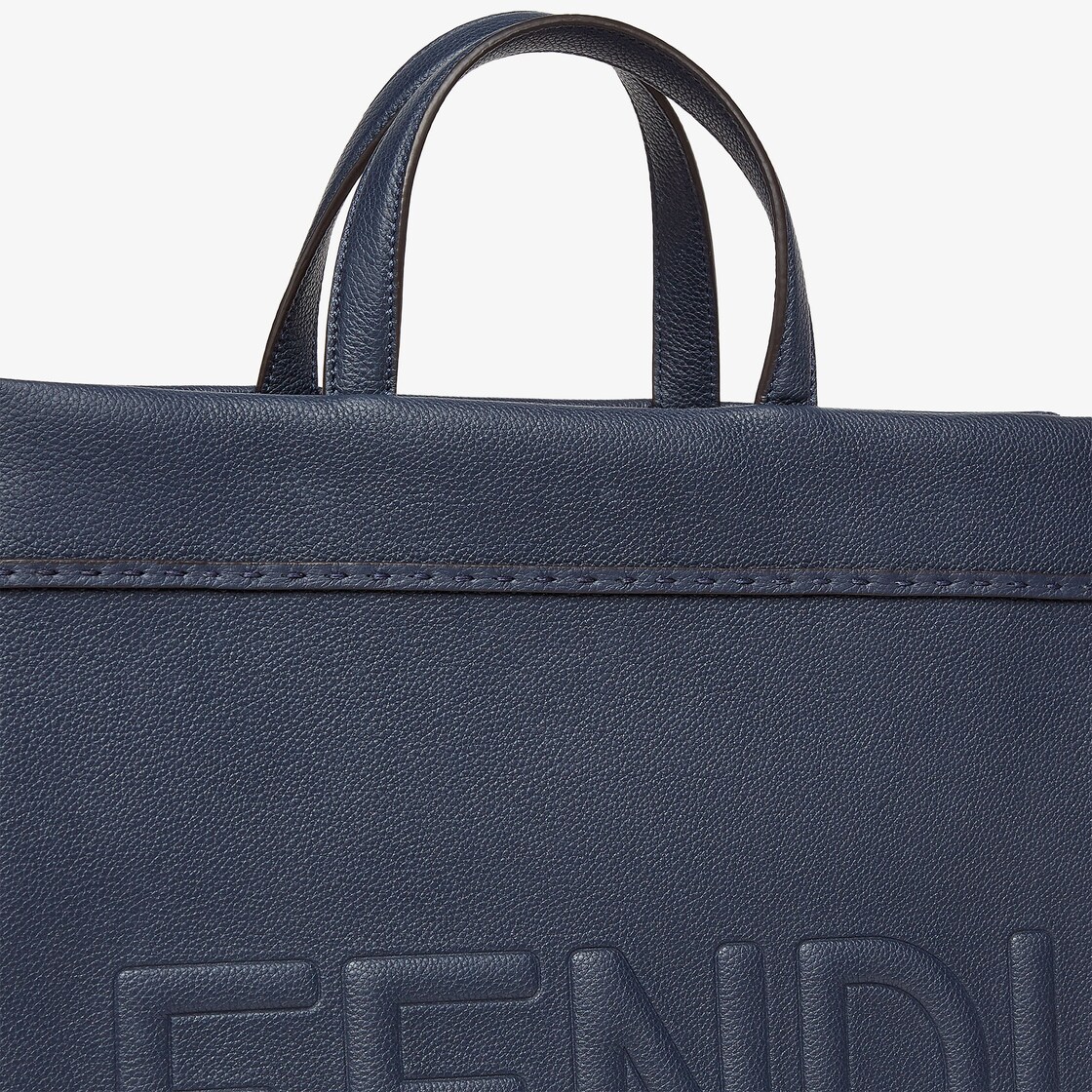 Fendi Kid's 3D Embossed Monogram Backpack