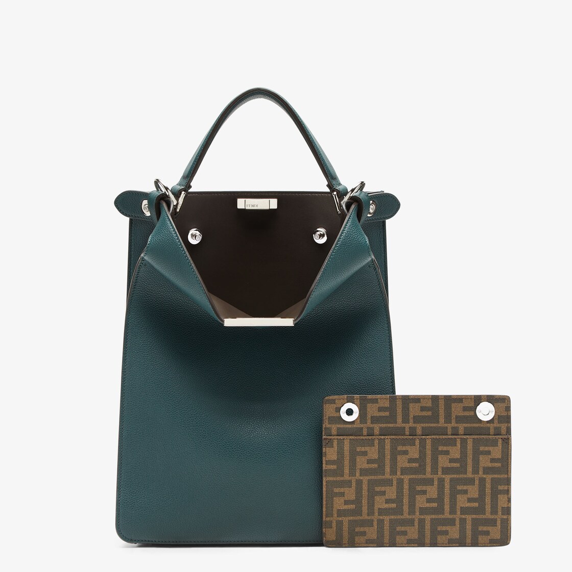 Fendi green outlet peekaboo