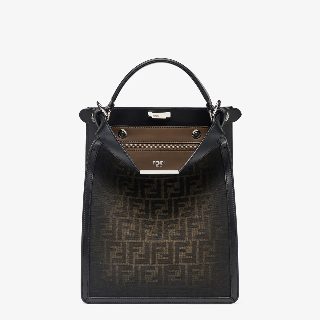 Fendi micro peekaboo outlet size cm