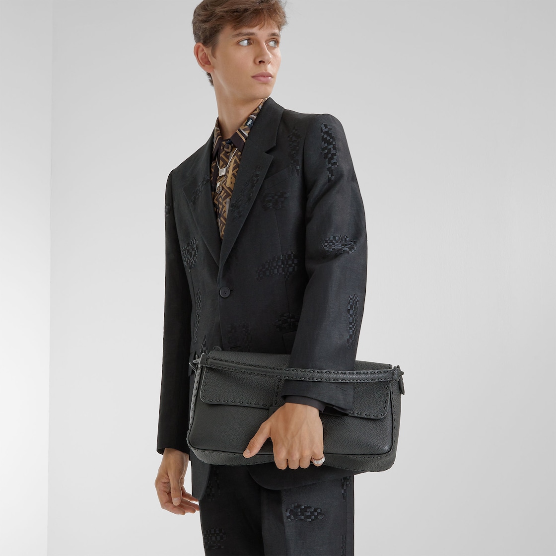 Baguette Black Bags for Man FENDI USA