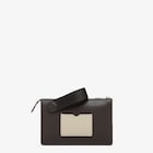 Fendi Roma Leather Chiodo Clutch