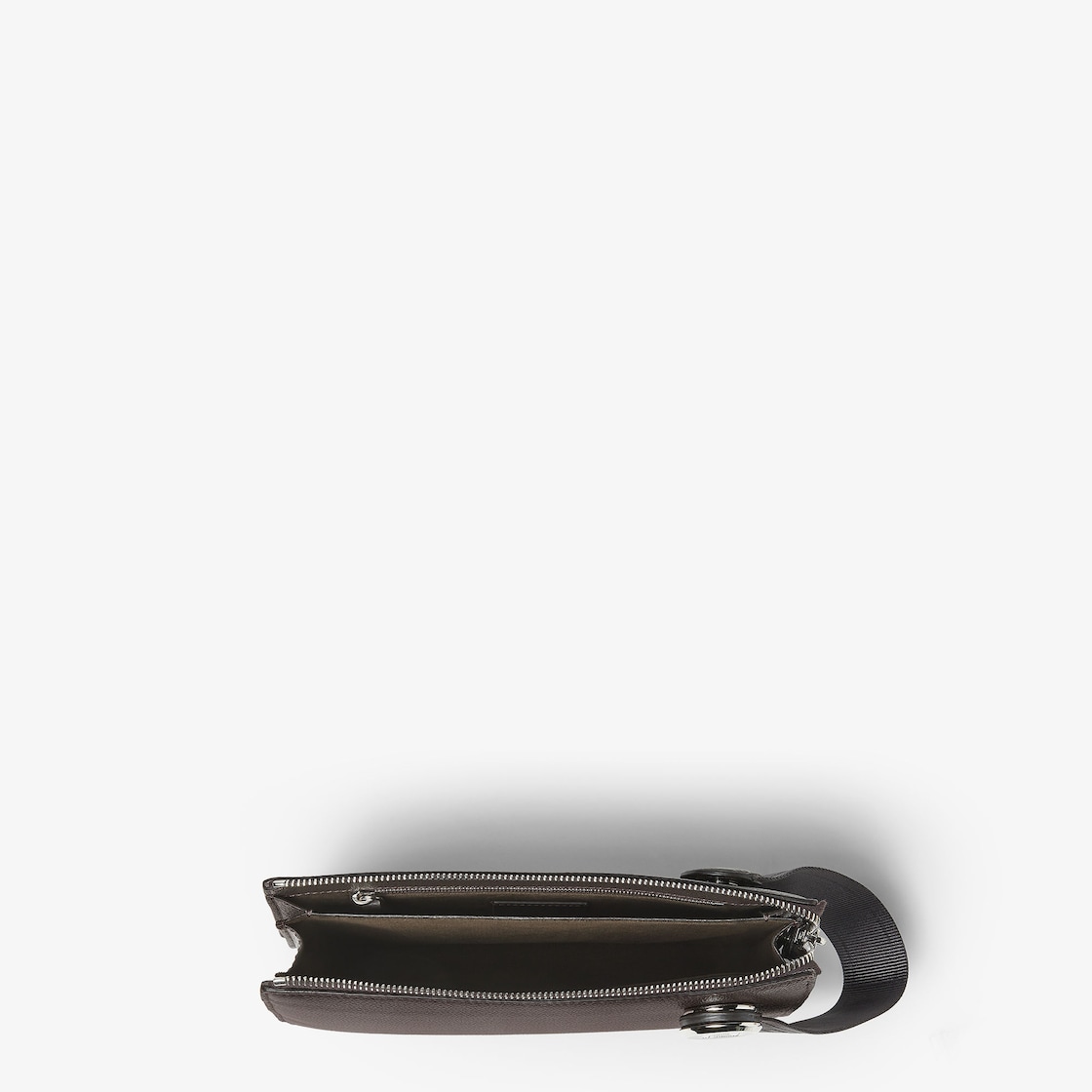 Fendi Roma Leather Chiodo Clutch Leather Brown - Image 5/7