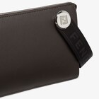 Fendi Roma Leather Chiodo Clutch