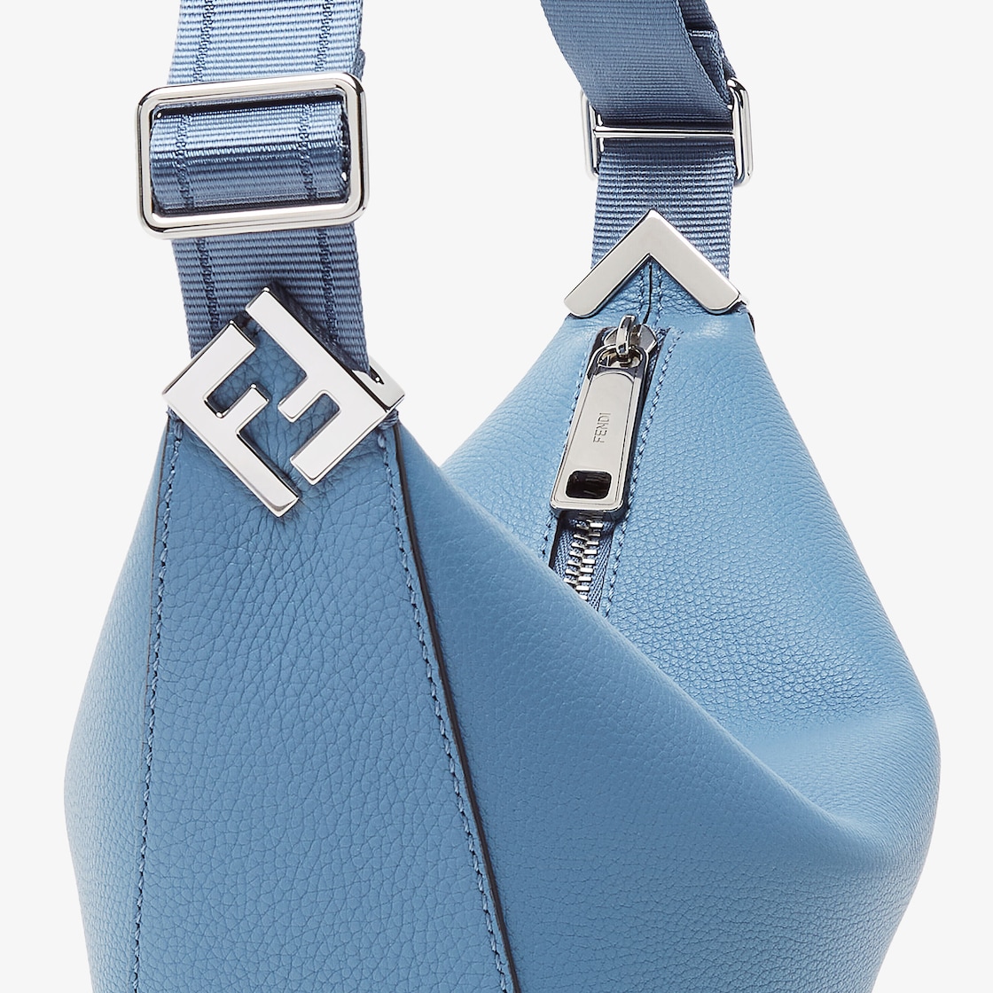 Fendi Roma Leather Fendi Melon Small Leather Blue - Image 5/6