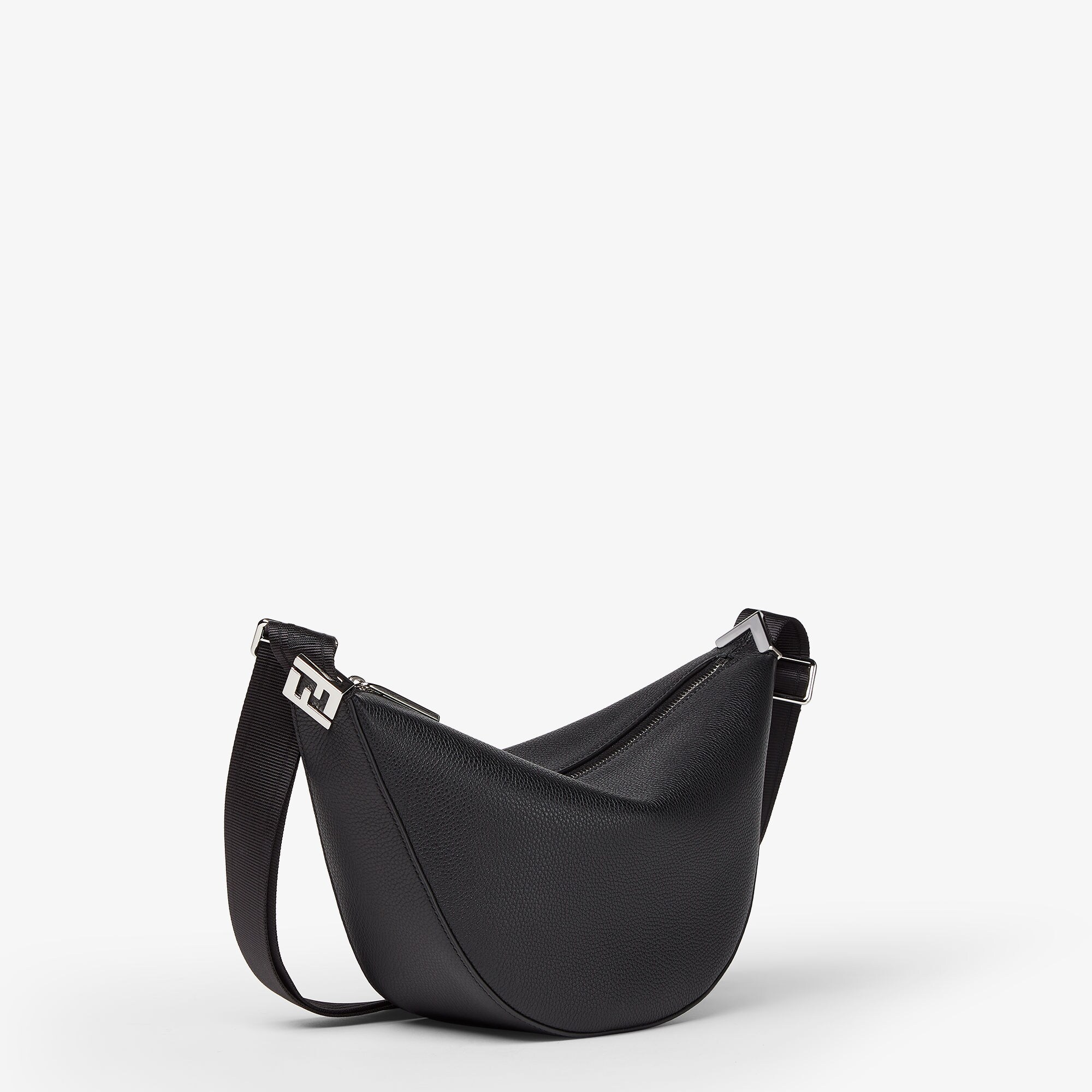 【未使用品】Fendi Roma レザー フェンディ メロン スモール Fendi Roma Leather Fendi Melon Small Leather Black | Fendi