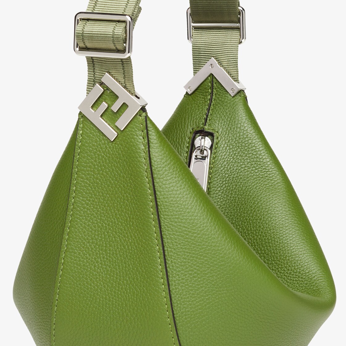 Fendi Roma Leather Fendi Melon Small Leather Green - Image 6/7