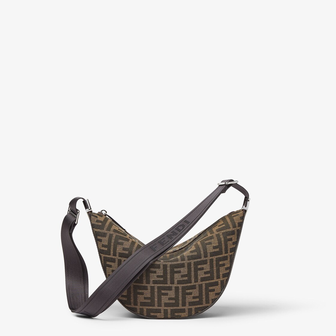 FF Jacquard Fendi Melon Small Brown FF jacquard bag Fendi