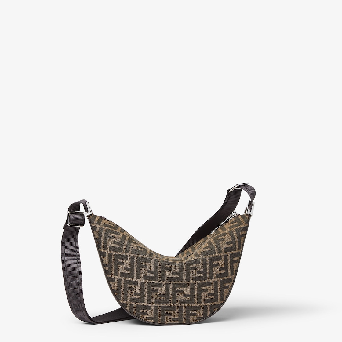 FF Jacquard Fendi Melon Small Fabric Brown | Fendi FF Jacquard Fendi Melon Small Fabric Brown | Fendi