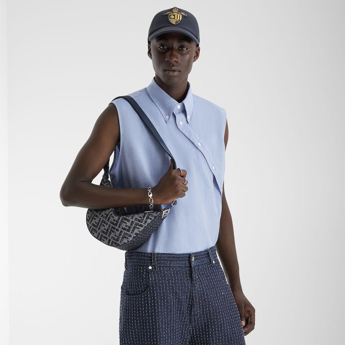 Fendi Melon con motivo FF pequeño