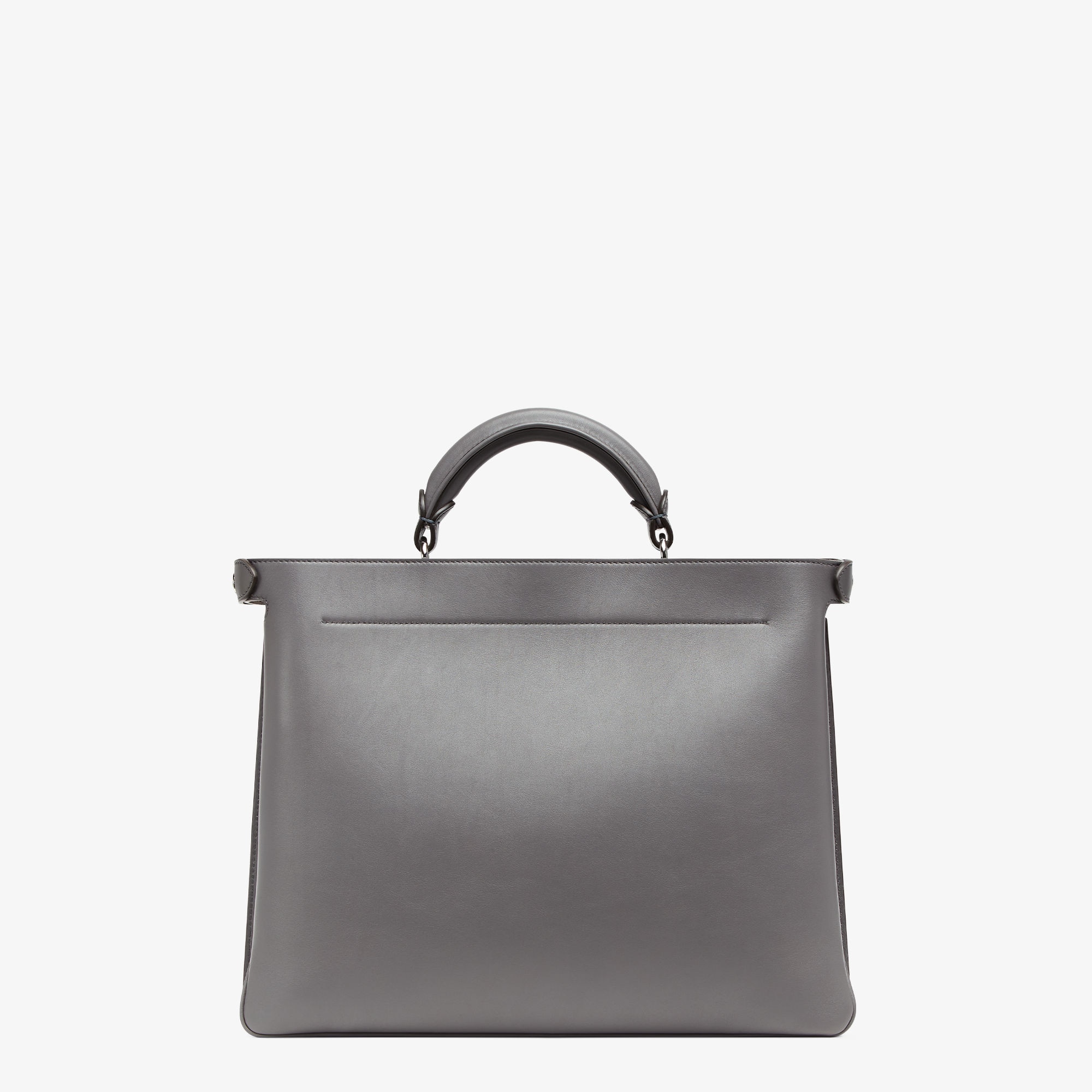 Peekaboo Soft MediumGrey leather bag