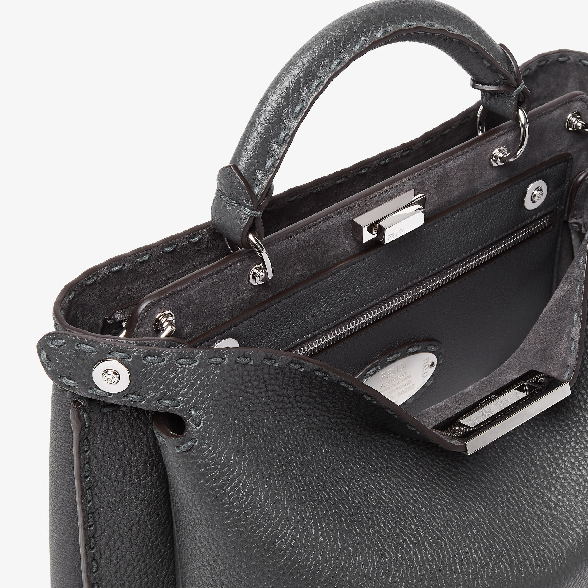 セレリア ピーカブー ソフト ミディアム セレリア グレー | Fendi セレリア ピーカブー ソフト ミディアム セレリア グレー | Fendi