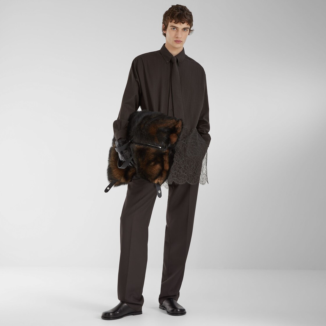 Medium Fendi Siesta Fur Brown - Image 7/7