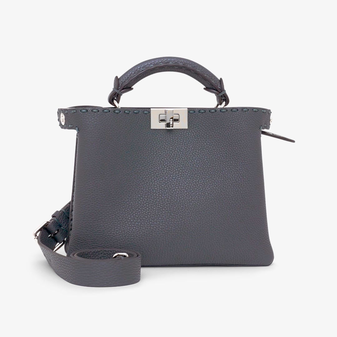 セレリア ピーカブー ソフト スモール カーフレザー グレー | Fendi セレリア ピーカブー ソフト スモール カーフレザー グレー | Fendi