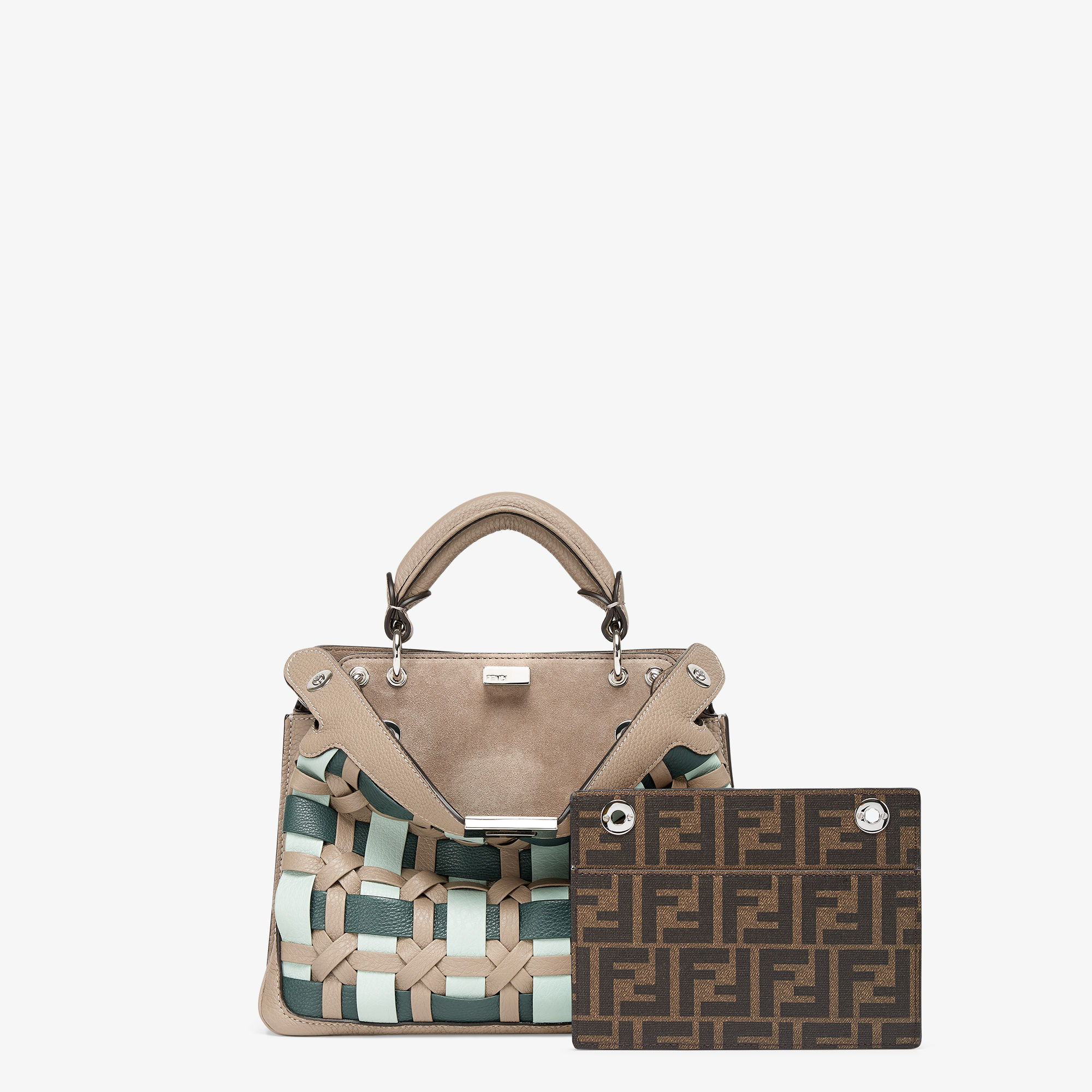 【FENDI/フェンディ】PEEKABOO SOFT M CUOIO ROMANO D Peekaboo Soft Medium Cuoio Romano leather Beige | Fendi