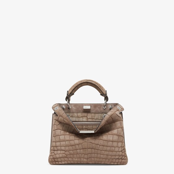 Fendi Peekaboo Soft Small In Brown