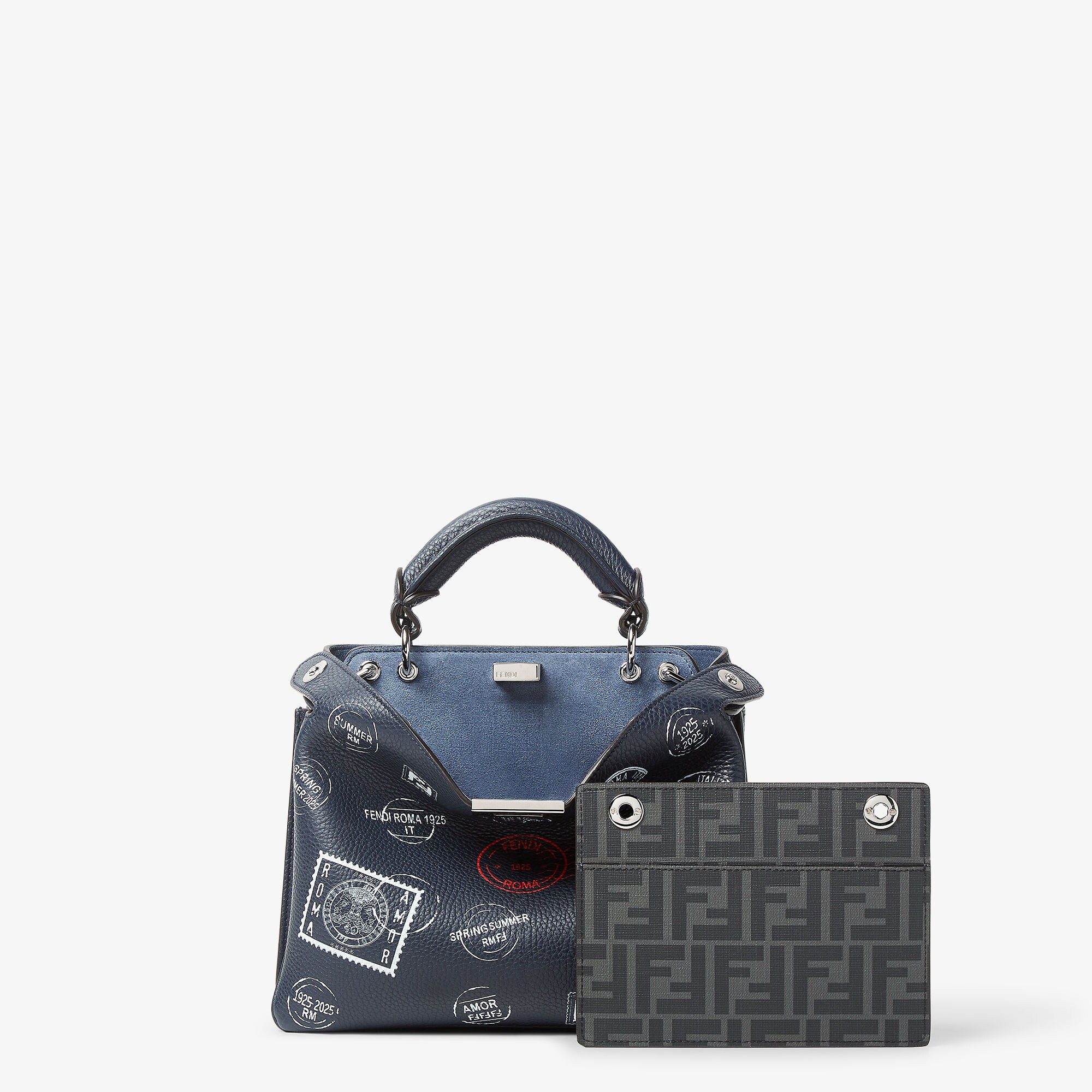 ピーカブー ソフト スモール カーフレザー ブルー | Fendi ピーカブー ソフト スモール カーフレザー ブルー | Fendi