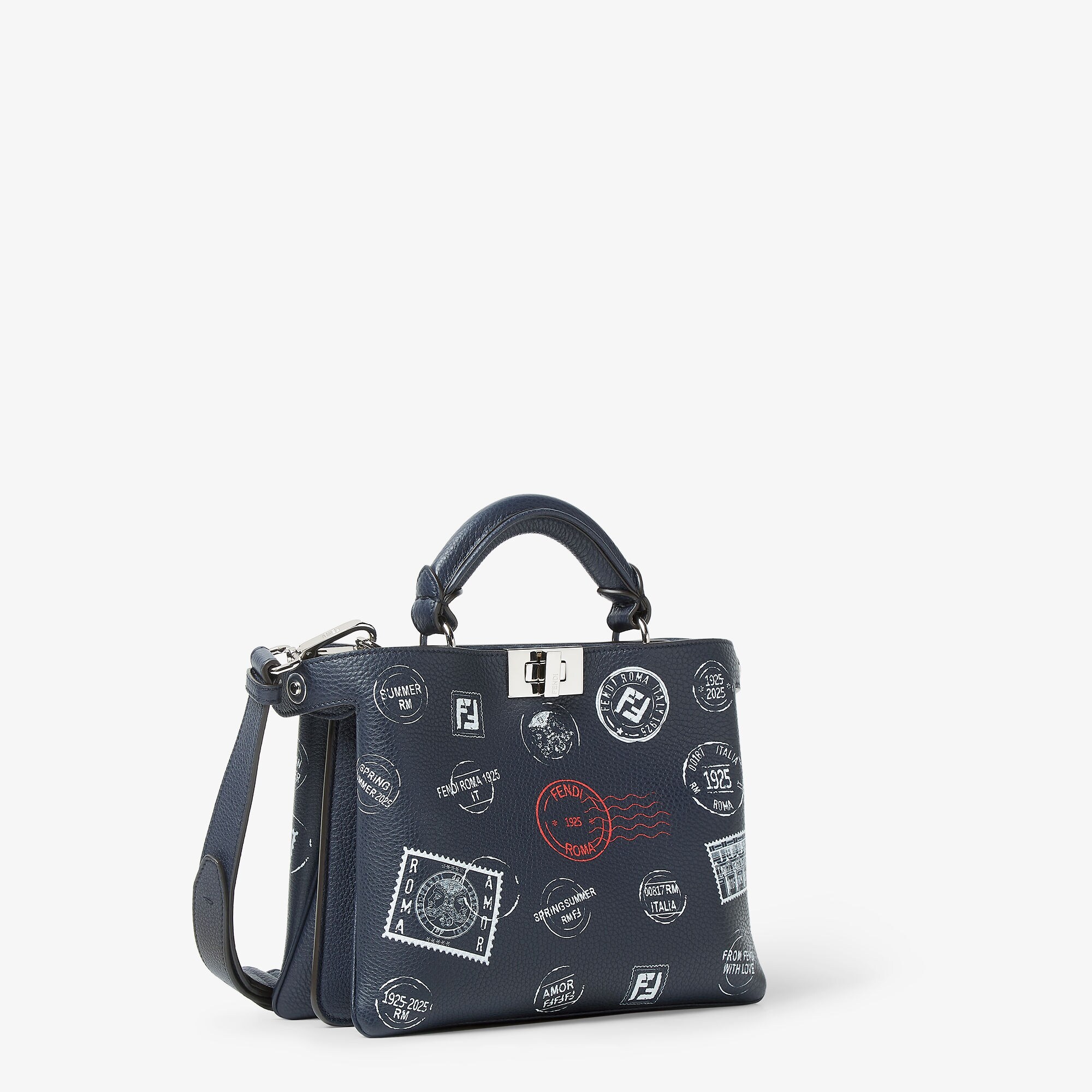 美品 FENDI フェンディ マイクロピーカブー ミニバッグ