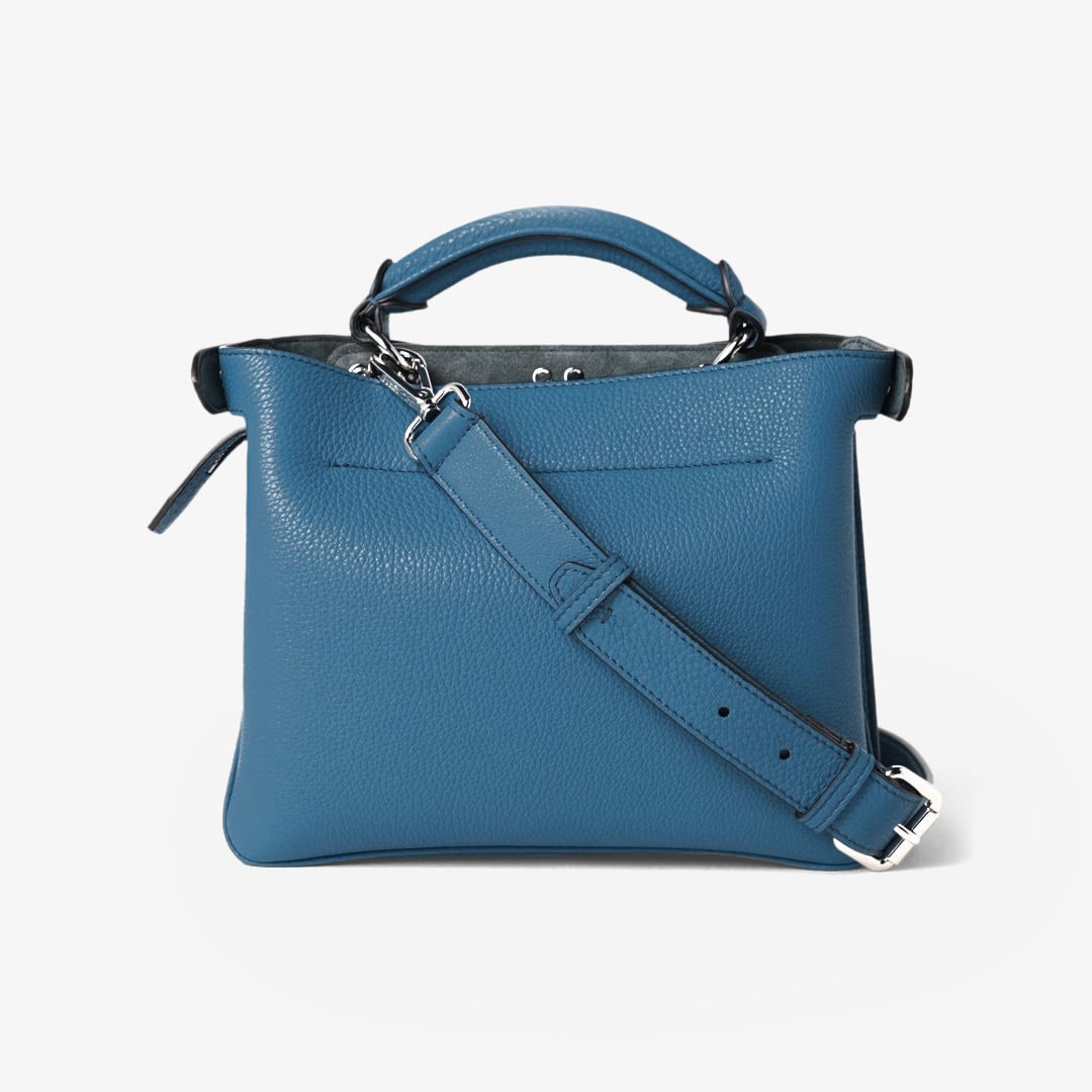 Peekaboo Soft Small Cuoio Romano leather Blue | Fendi Peekaboo Soft Small Cuoio Romano leather Blue | Fendi