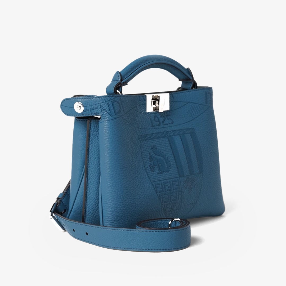 ピーカブー ソフト スモール カーフレザー ブルー | Fendi ピーカブー ソフト スモール カーフレザー ブルー | Fendi