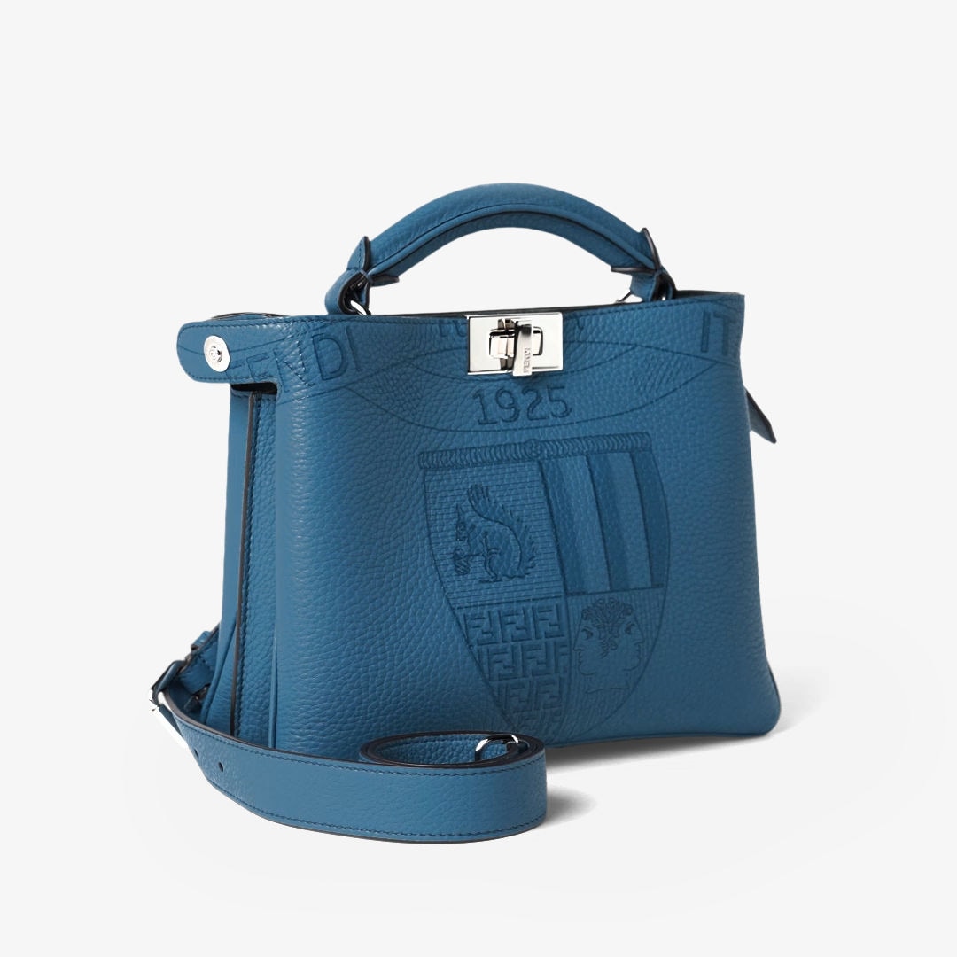 ピーカブー ソフト スモール カーフレザー ブルー | Fendi ピーカブー ソフト スモール カーフレザー ブルー | Fendi