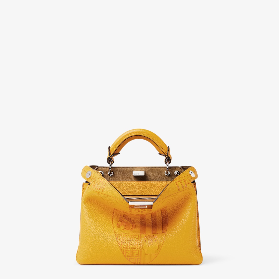 Peekaboo Soft Small Cuoio Romano leather Yellow - Image 1/7