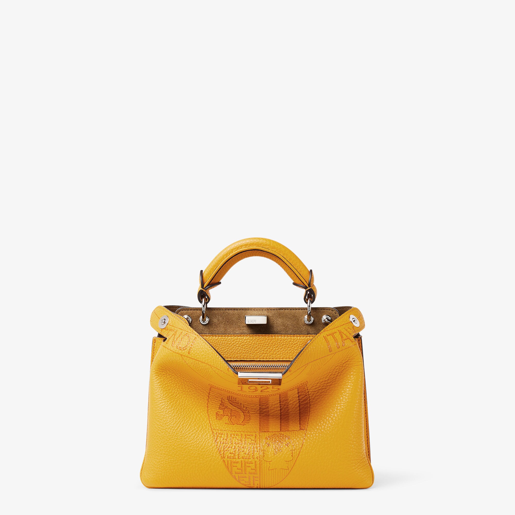 ピーカブー ソフト スモール カーフレザー イエロー | Fendi