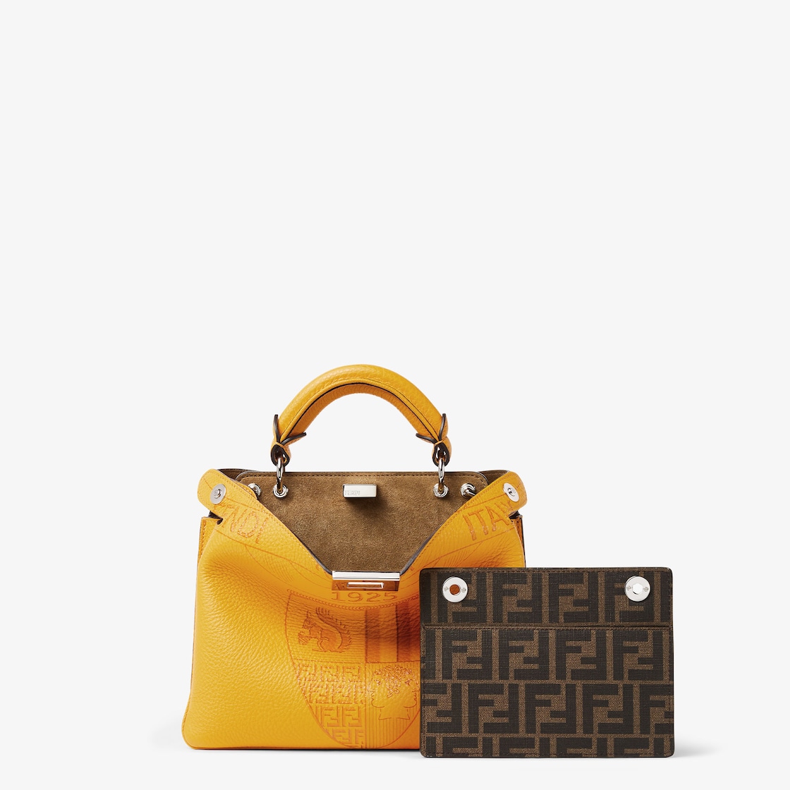 ピーカブー ソフト スモール カーフレザー イエロー | Fendi ピーカブー ソフト スモール カーフレザー イエロー | Fendi