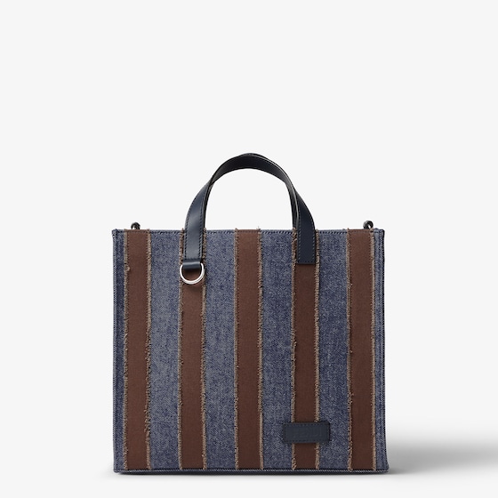 Fendi Small Pequin Shopper In Brown