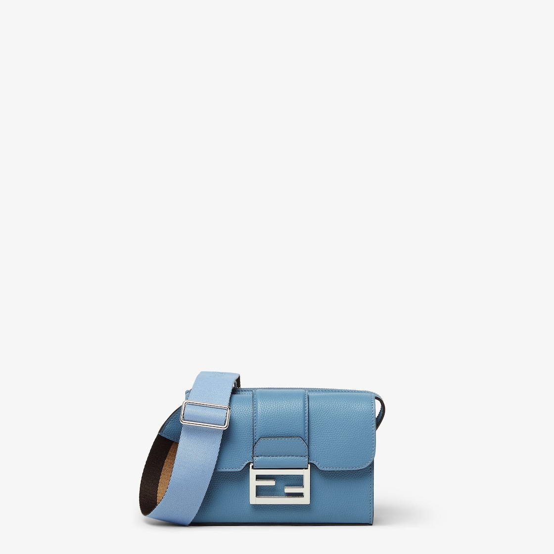 Double Baguette Leather Blue | Fendi Double Baguette Leather Blue | Fendi