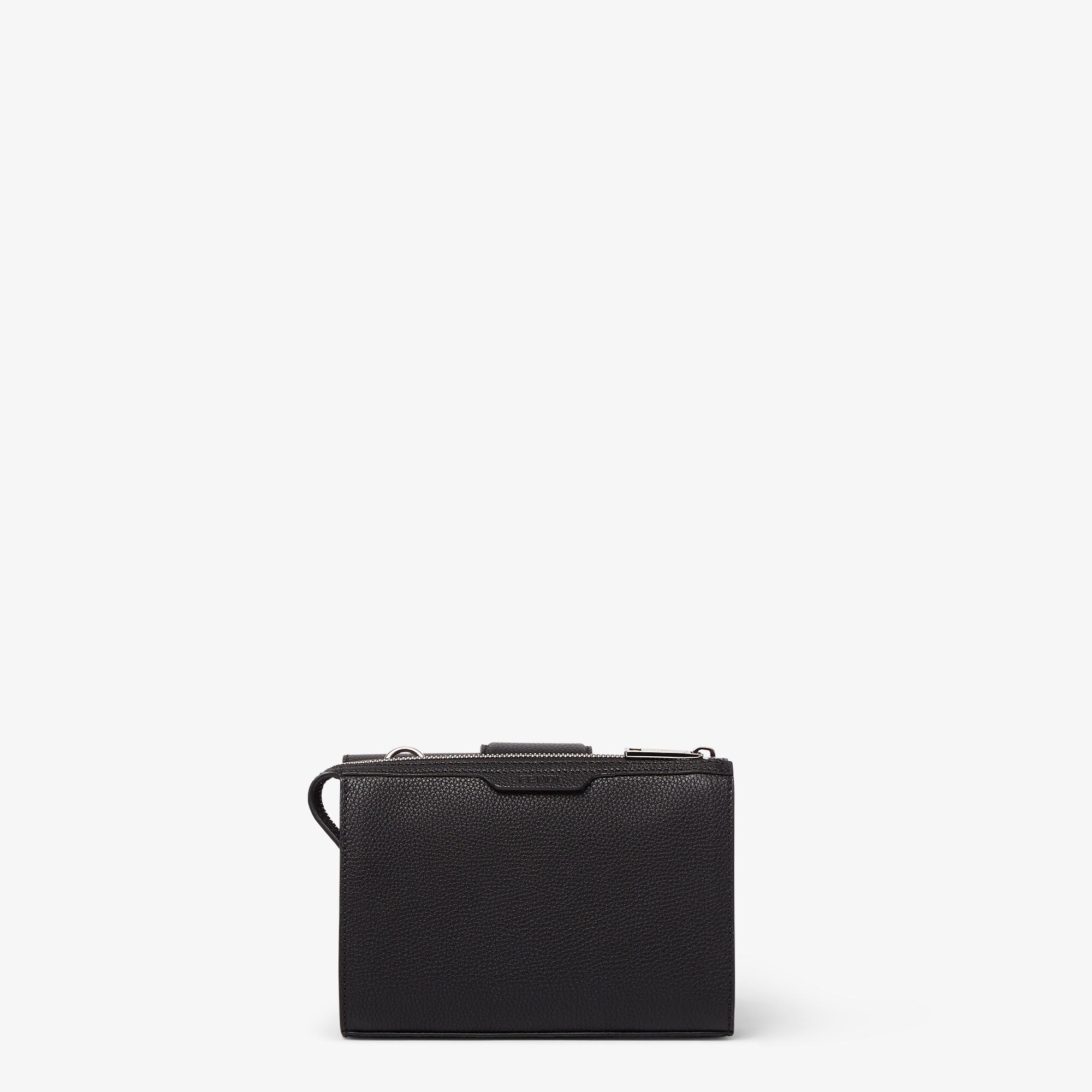 ダブルバゲット レザー ブラック | Fendi