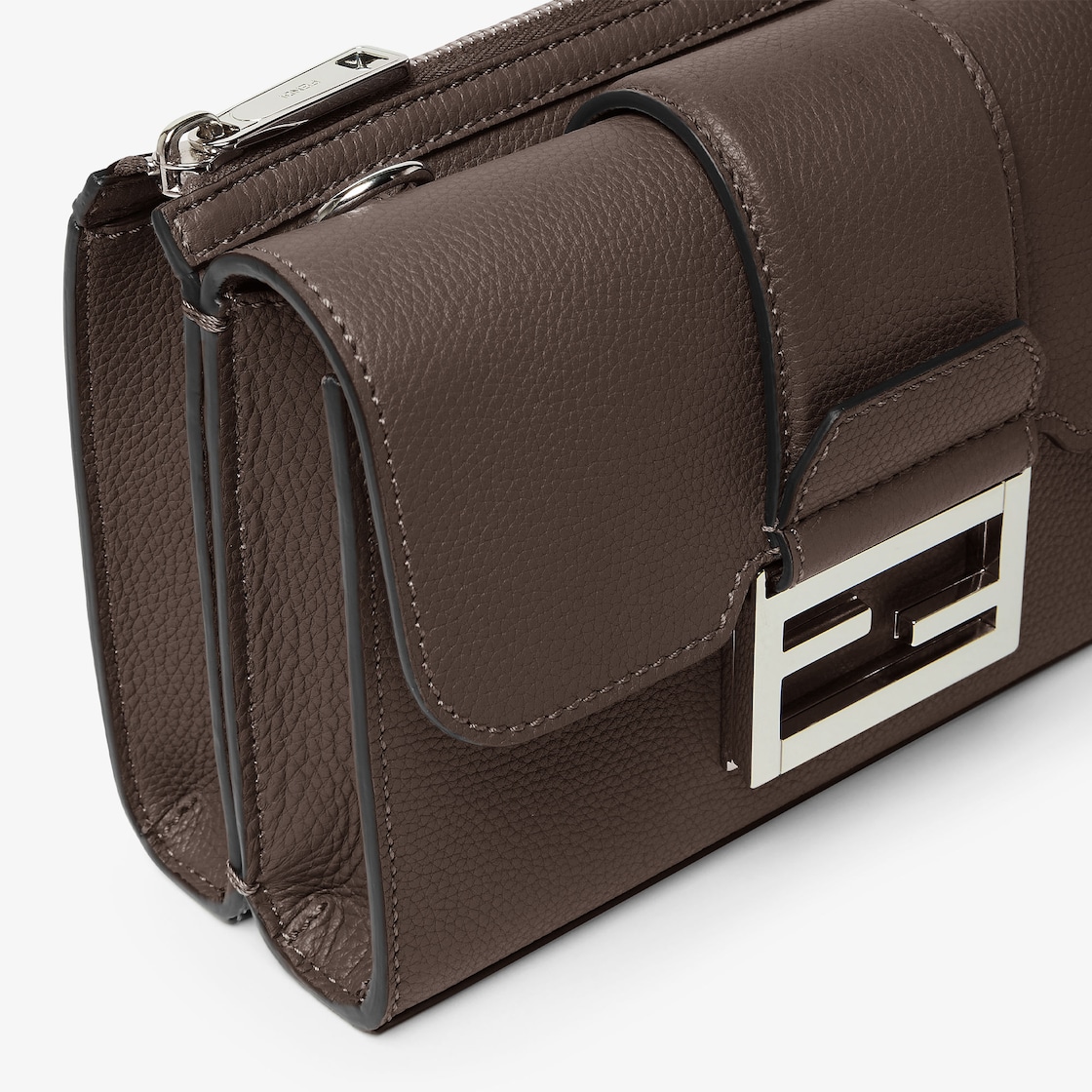 Double Baguette Leather Brown - Image 6/6