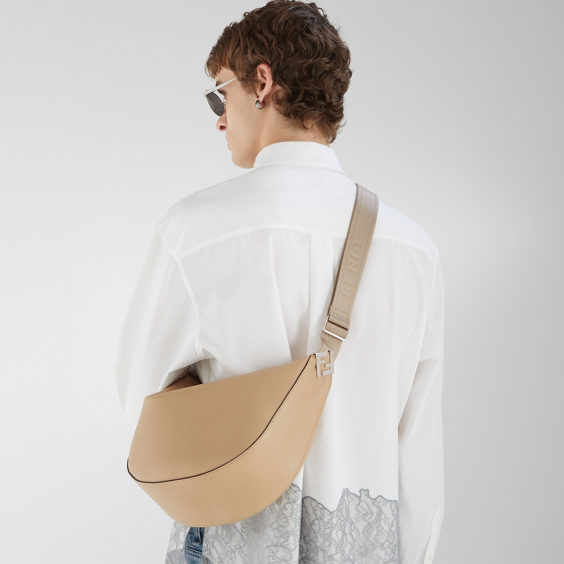 Medium FF Squared Fendi Melon