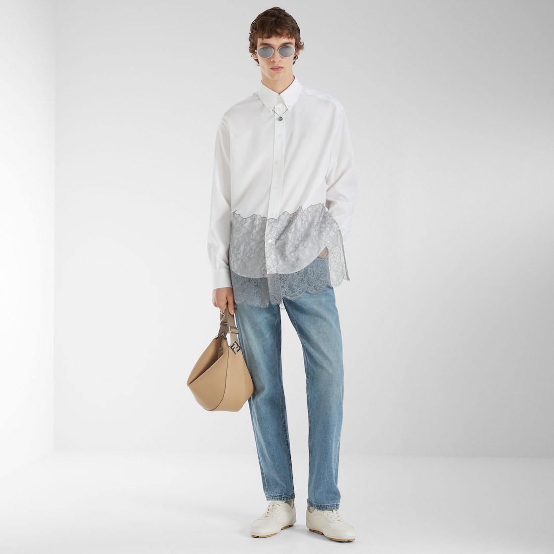 Medium FF Squared Fendi Melon