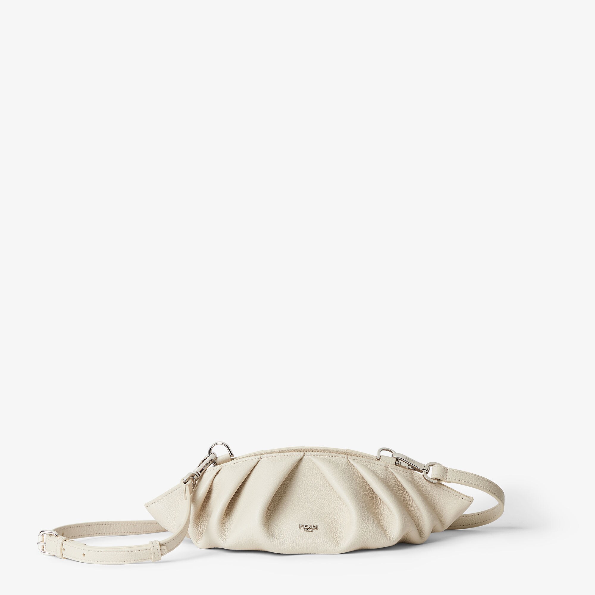 フェンディ フード ミニバッグ レザー ホワイト | Fendi