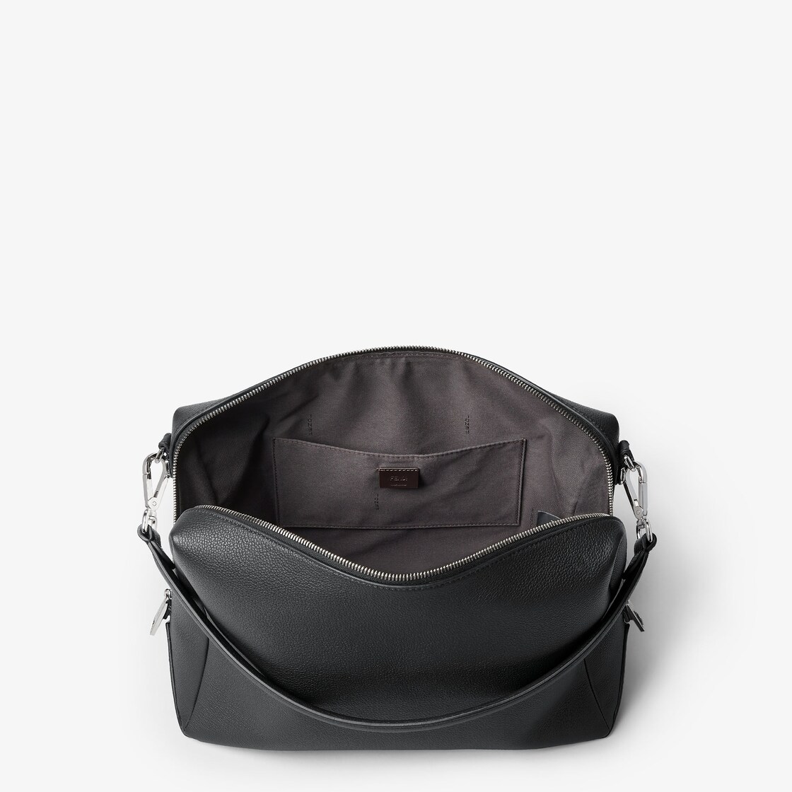 FENDI 手袋 黑色皮革手袋-FENDI LUI大号包包-FENDI芬迪中国官网