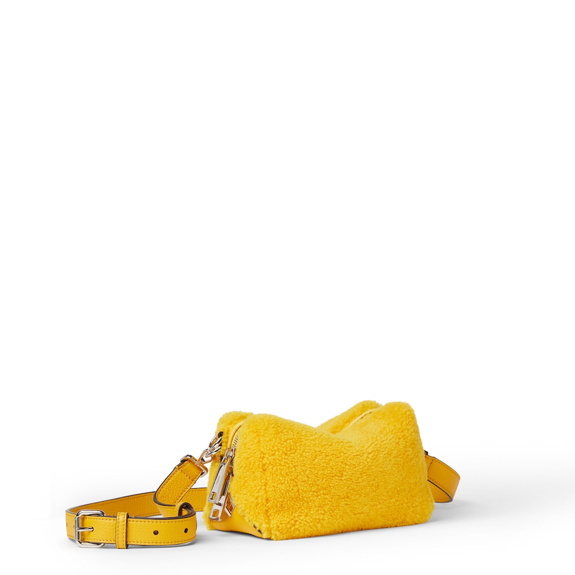 Fendi Lui Small Fur Yellow - Image 1/8