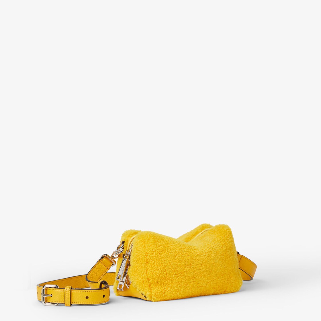 Fendi Lui Small Fur Yellow - Image 1/8