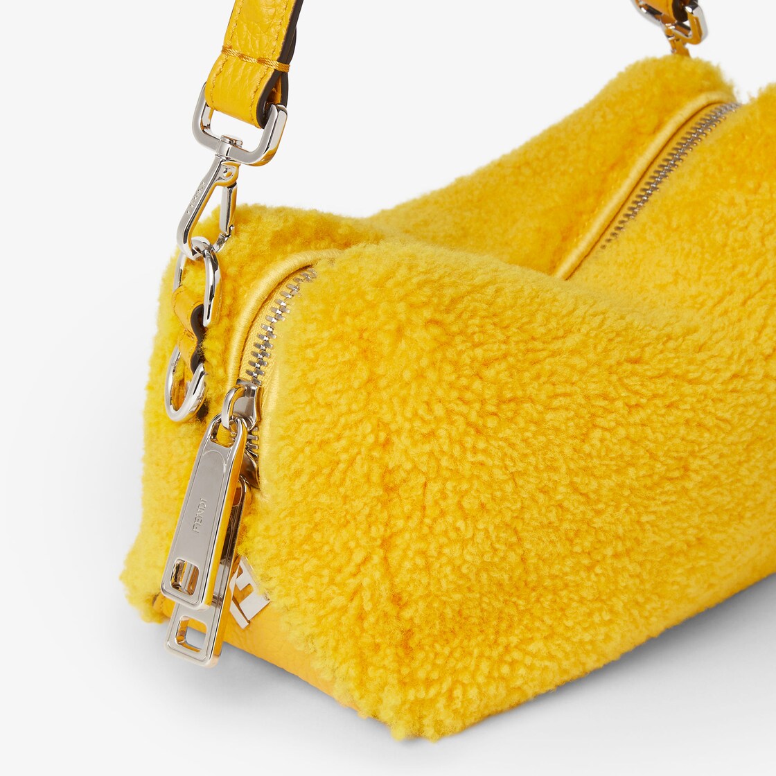 Fendi Lui Small Fur Yellow - Image 7/8