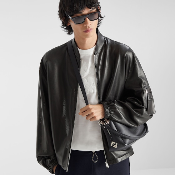 Fendi Medium Lui bag with a soft design, made of black | Thumbnail 2