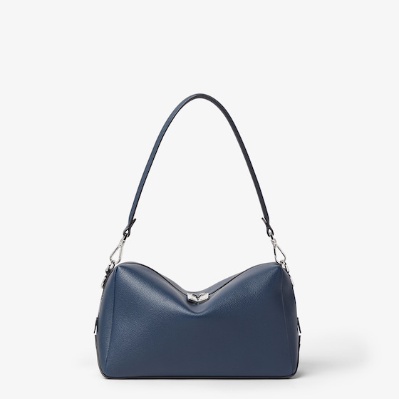 Fendi Medium Lui bag with a soft design, made of dark blue | Thumbnail 4
