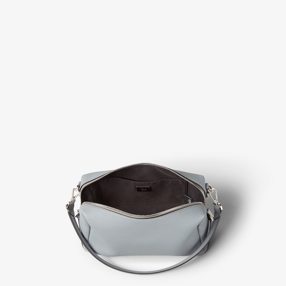 Fendi Medium Lui bag with a soft design, made of light grey | Thumbnail 5