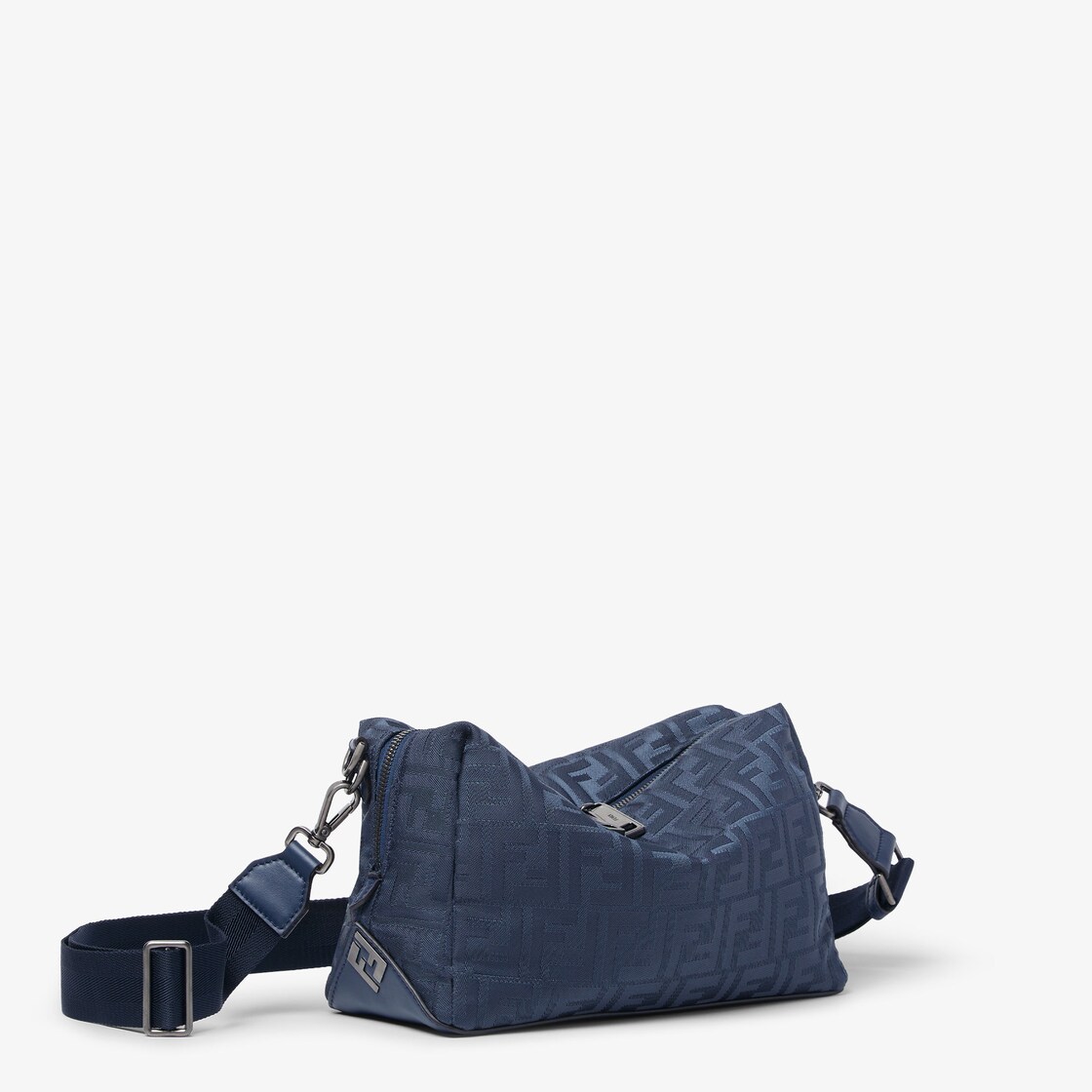 Squared FF Fendi Lui Medium Fabric Blue - Image 1/5