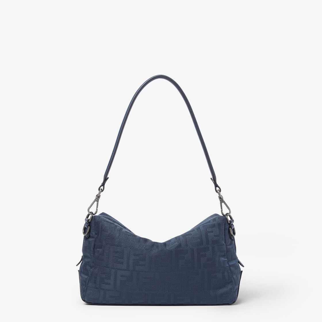 Squared FF Fendi Lui Medium Fabric Blue - Image 3/5