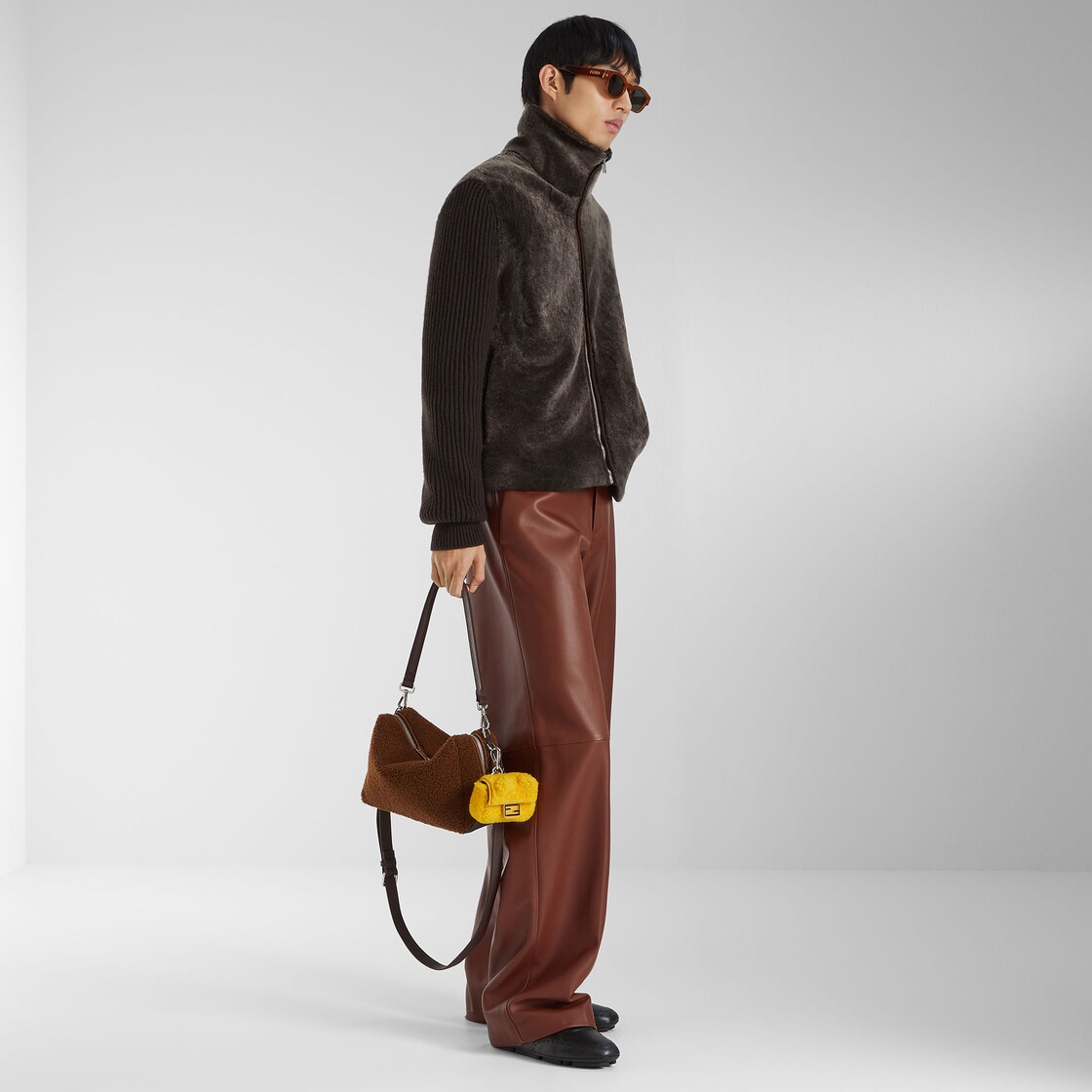 Fendi Lui Medium Fur Brown - Image 8/8