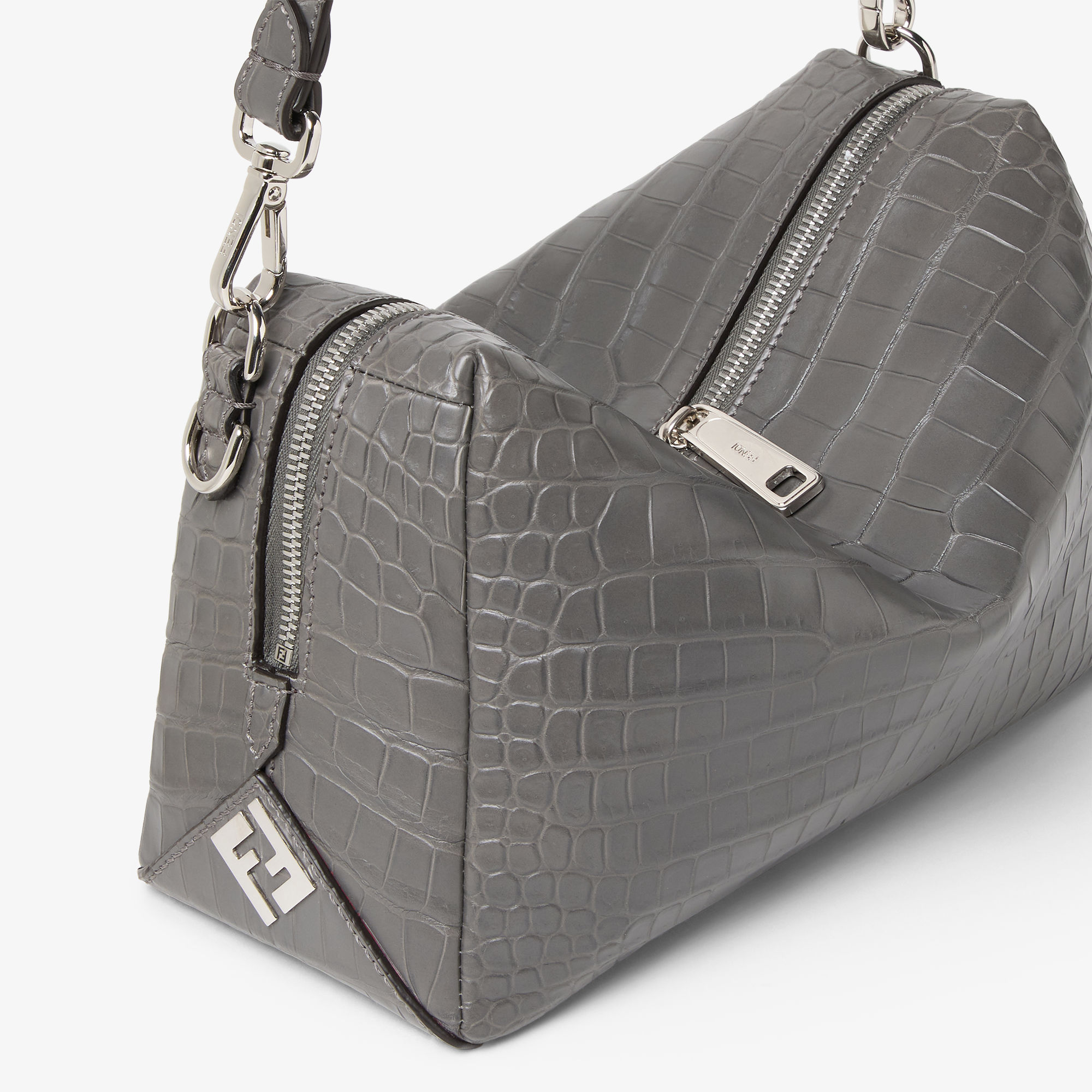 フェンディ ルイ ミディアム プレシャスレザー グレー | Fendi