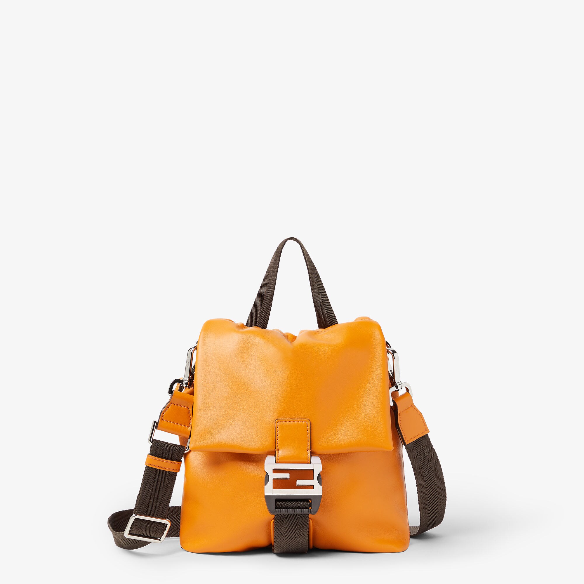 Fendi Flux Cross Body Leather Orange | Fendi