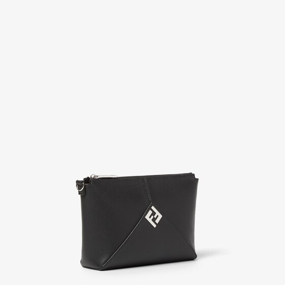 Fendi Lui clutch bag with a soft design, made of black | Thumbnail 3